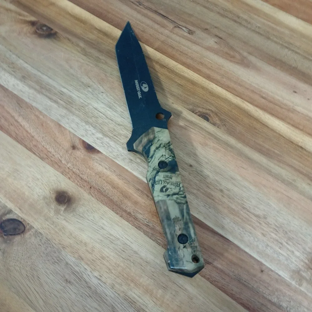 Mossy Oak Camo Camoflauge Knife Set Fixed Blade‎ Gut Hook Hunting Fishing